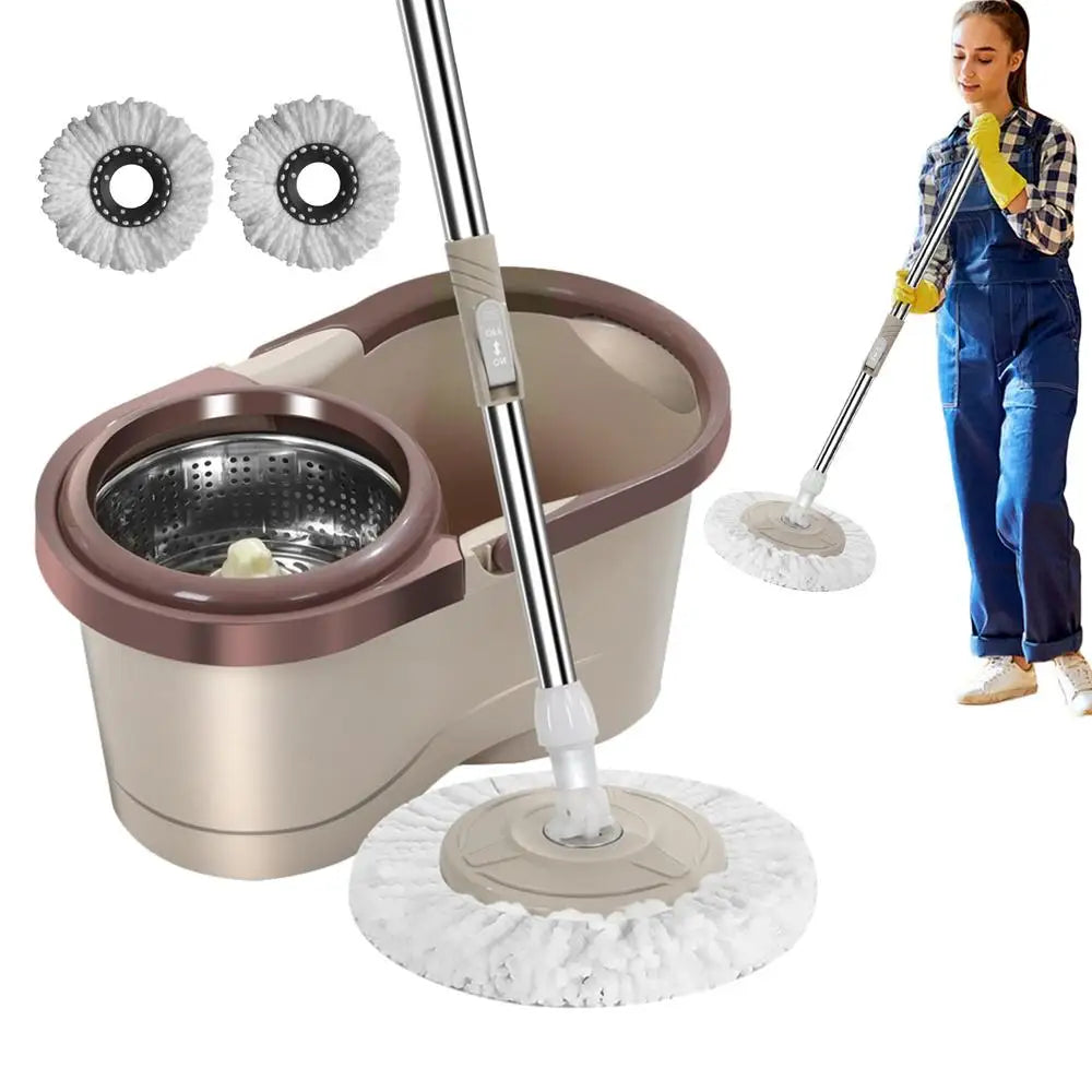 Automatic bucket and mop with spin Household cleaning brush Mop brooms cleaning floor Kitchen handheld mop with Bucket