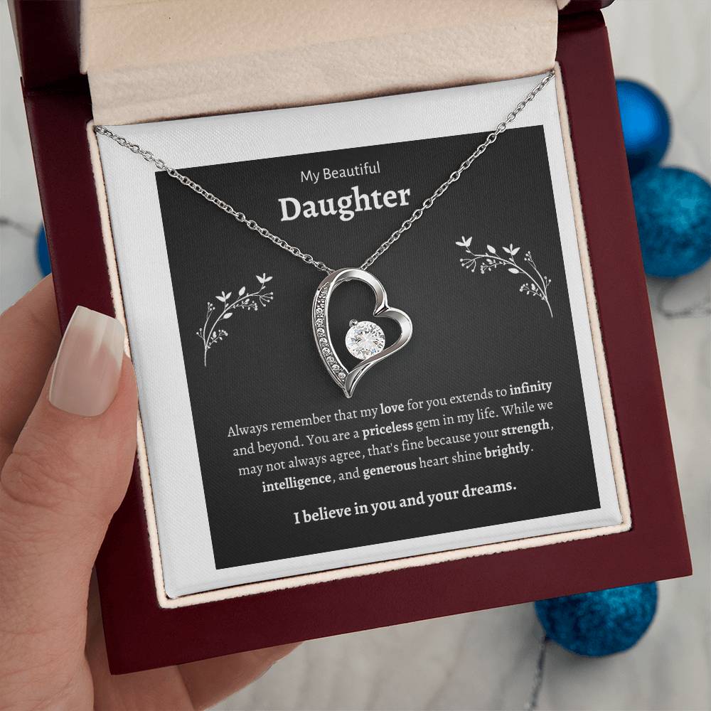 Daughter Forever Love Necklace