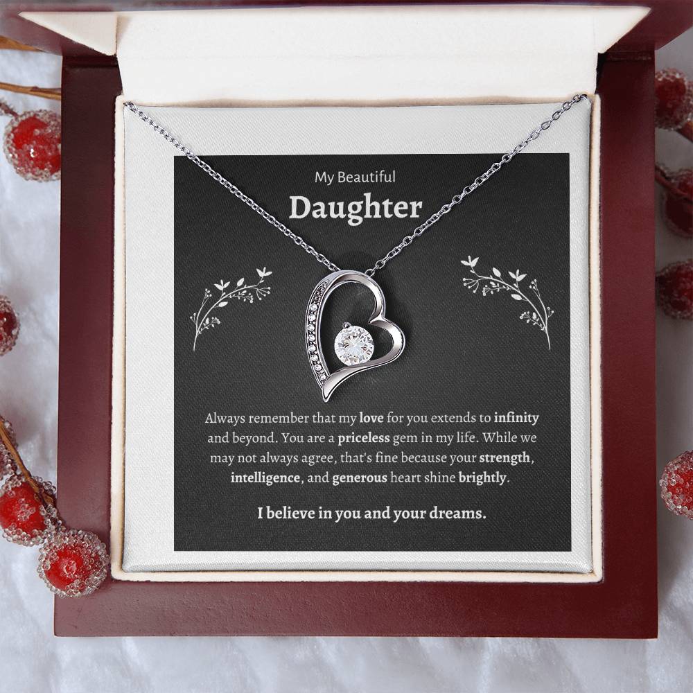 Daughter Forever Love Necklace