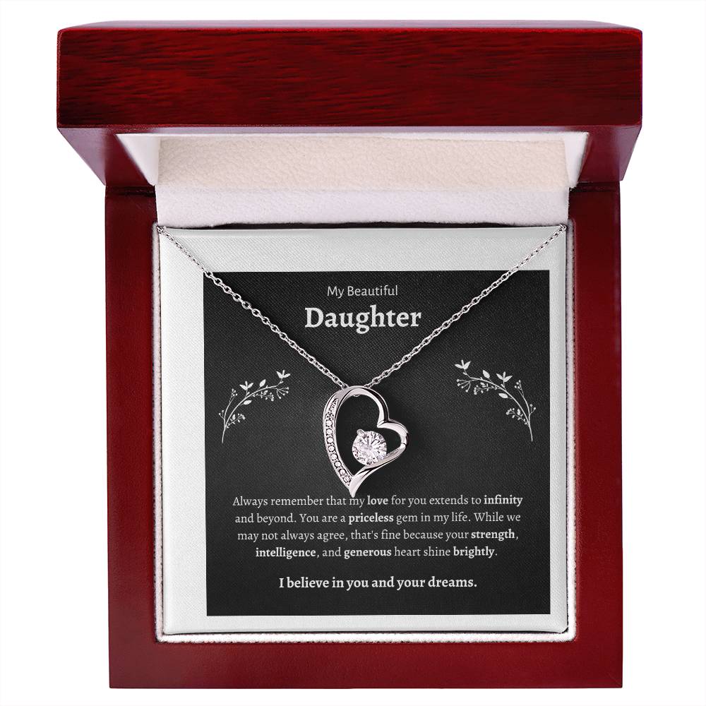 Daughter Forever Love Necklace