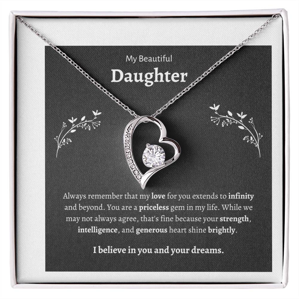 Daughter Forever Love Necklace