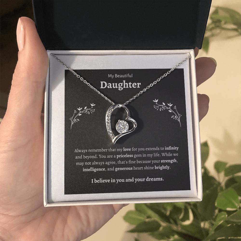 Daughter Forever Love Necklace