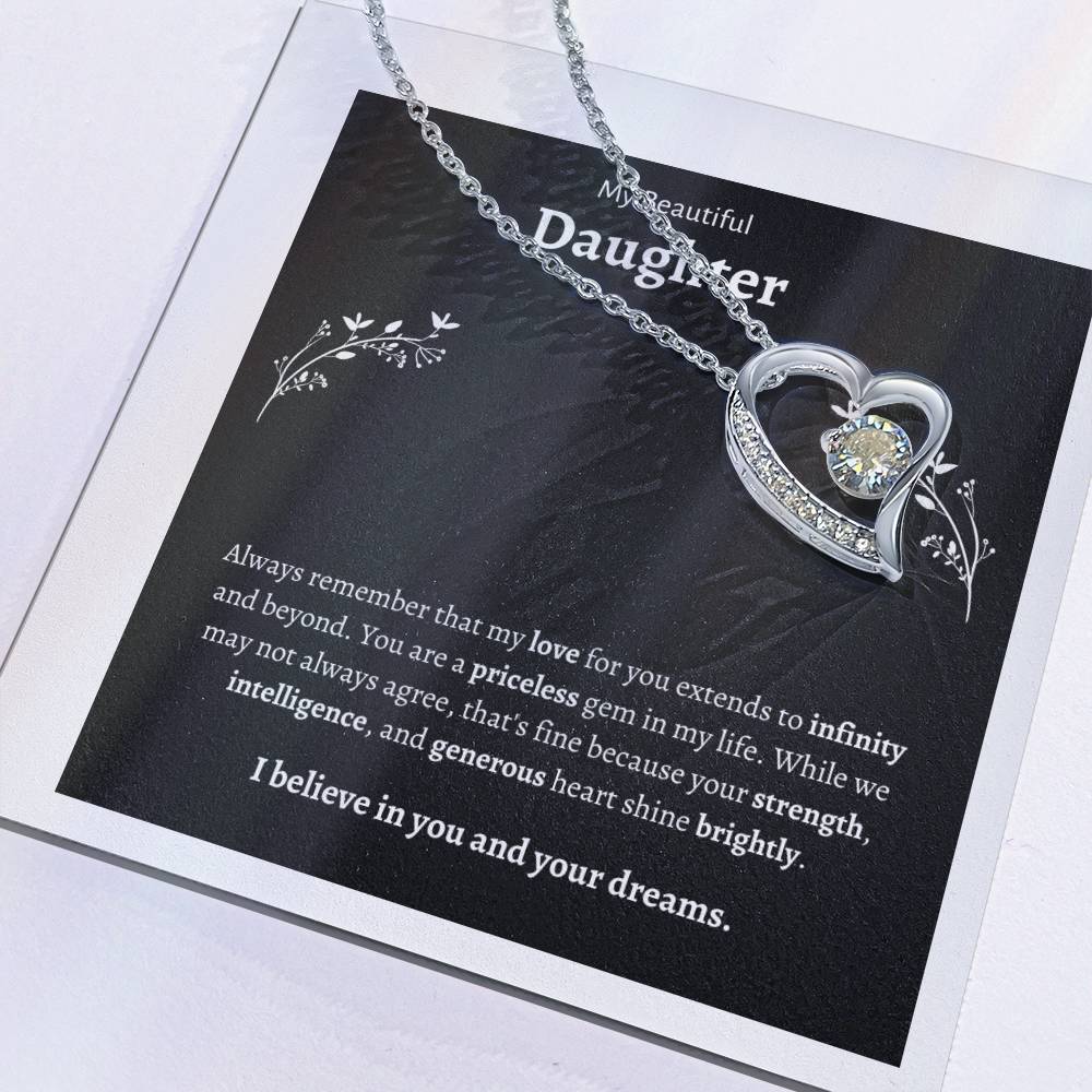 Daughter Forever Love Necklace