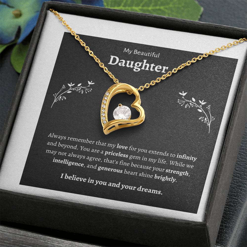 Daughter Forever Love Necklace